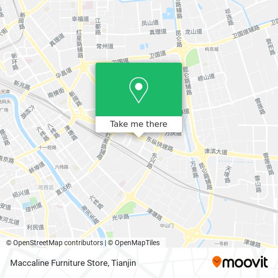 Maccaline Furniture Store map