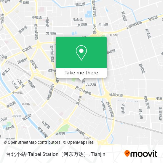 台北小站•Taipei Station（河东万达） map