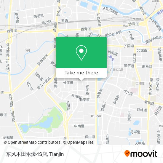 东风本田永濠4S店 map