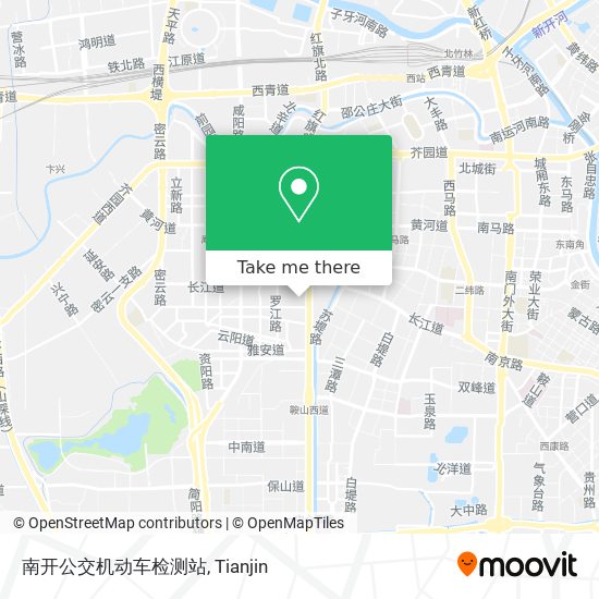 南开公交机动车检测站 map