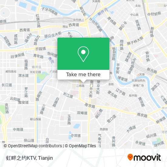 虹畔之约KTV map