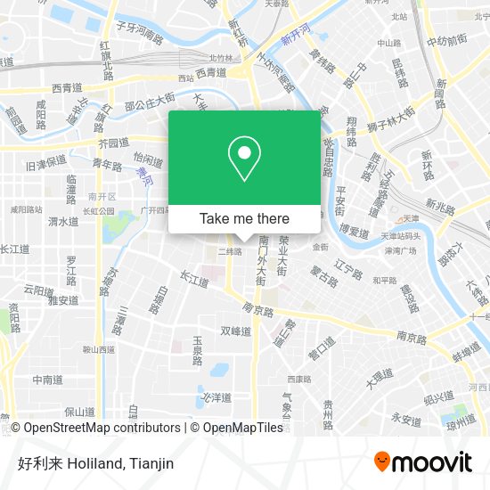 好利来 Holiland map