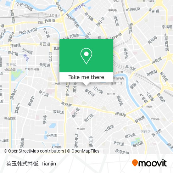 英玉韩式拌饭 map