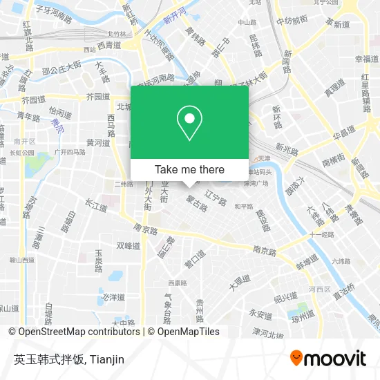英玉韩式拌饭 map
