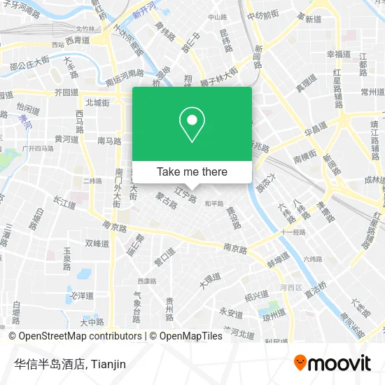 华信半岛酒店 map