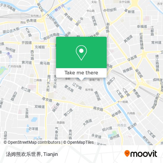 汤姆熊欢乐世界 map