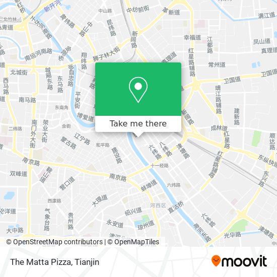 The Matta Pizza map