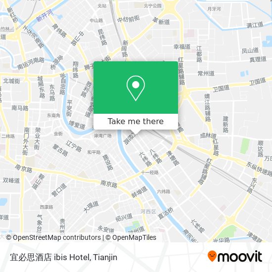 宜必思酒店 ibis Hotel map