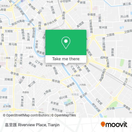 嘉里匯 Riverview Place map