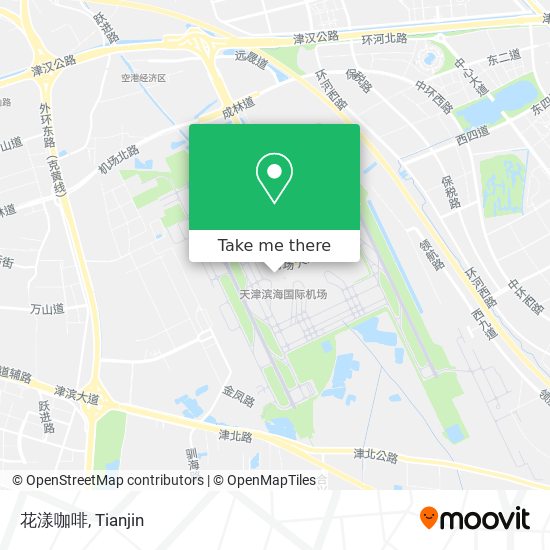 花漾咖啡 map