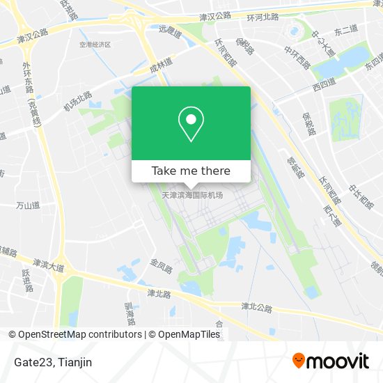 Gate23 map
