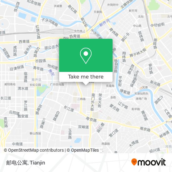 邮电公寓 map