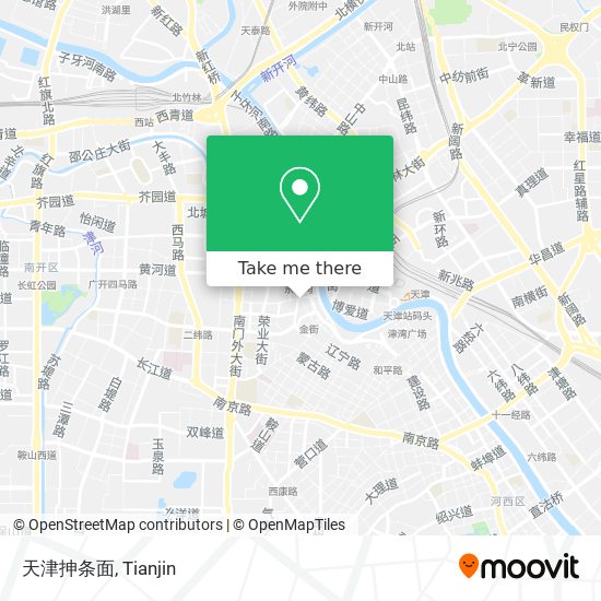 天津抻条面 map