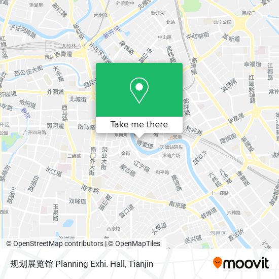 规划展览馆 Planning Exhi. Hall map