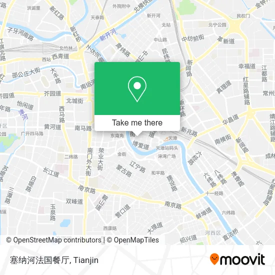 塞纳河法国餐厅 map