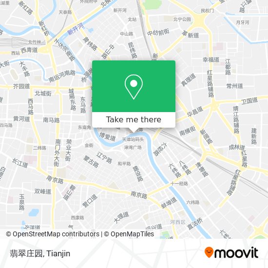 翡翠庄园 map