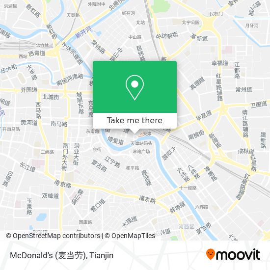 McDonald's (麦当劳) map