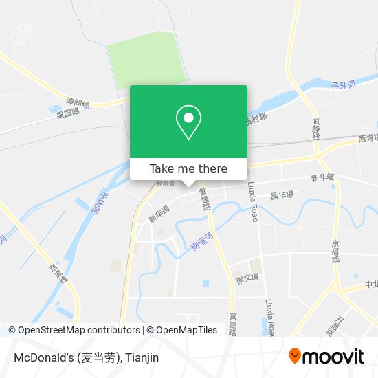 McDonald's (麦当劳) map
