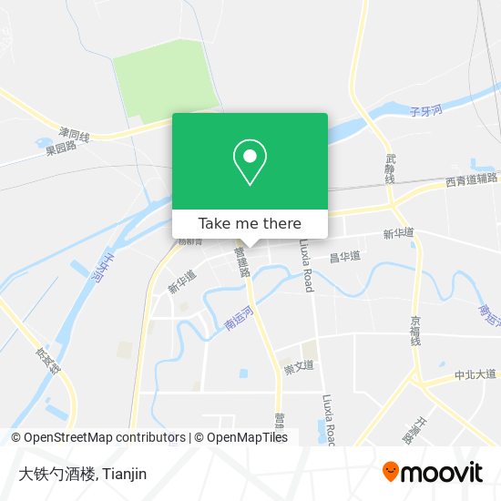 大铁勺酒楼 map