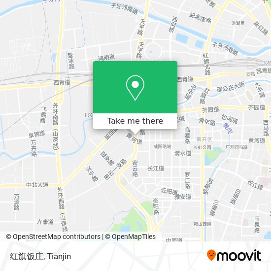 红旗饭庄 map