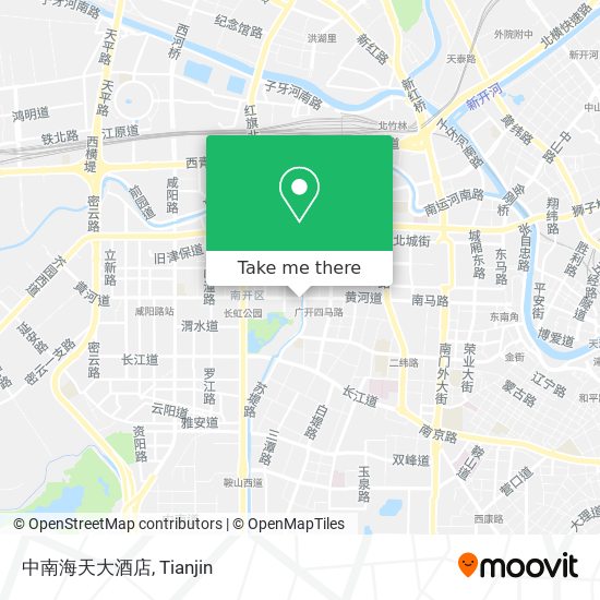 中南海天大酒店 map