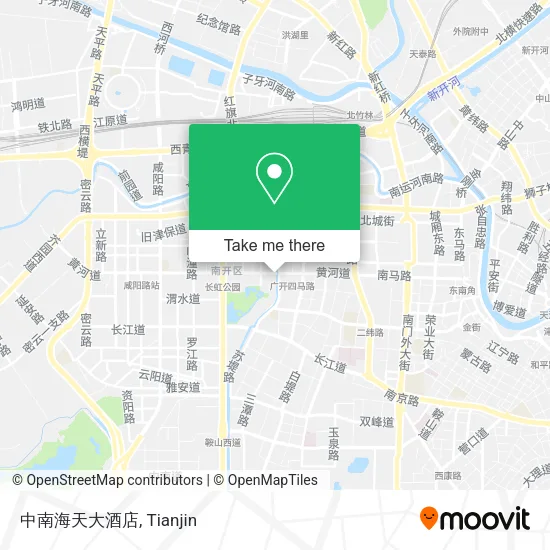 中南海天大酒店 map