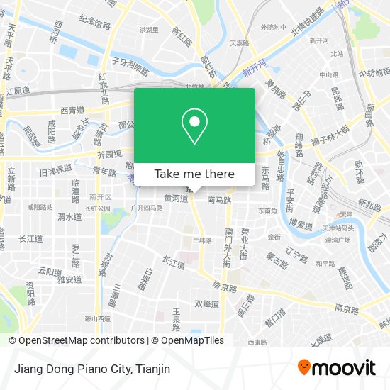 Jiang Dong Piano City map