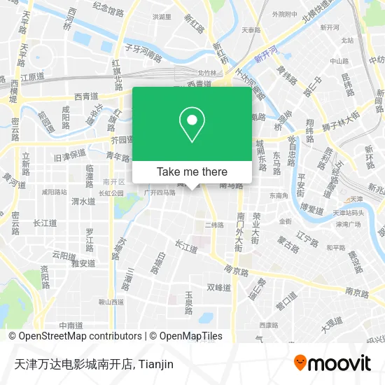 天津万达电影城南开店 map