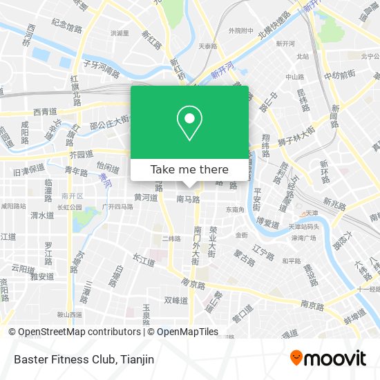 Baster Fitness Club map