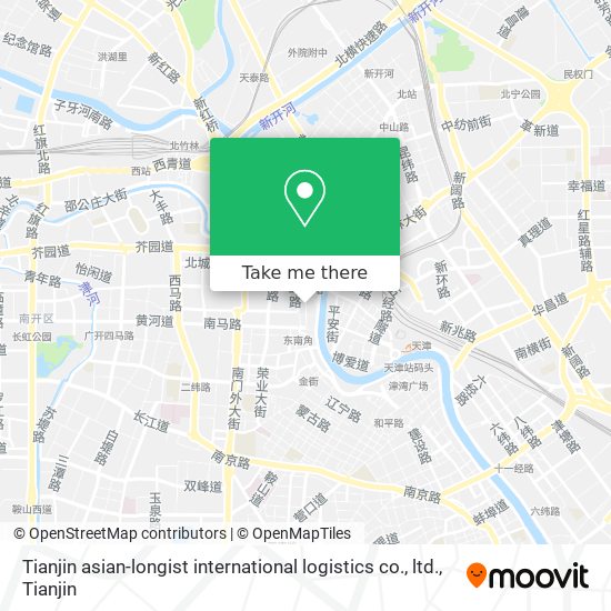 Tianjin asian-longist international logistics co., ltd. map