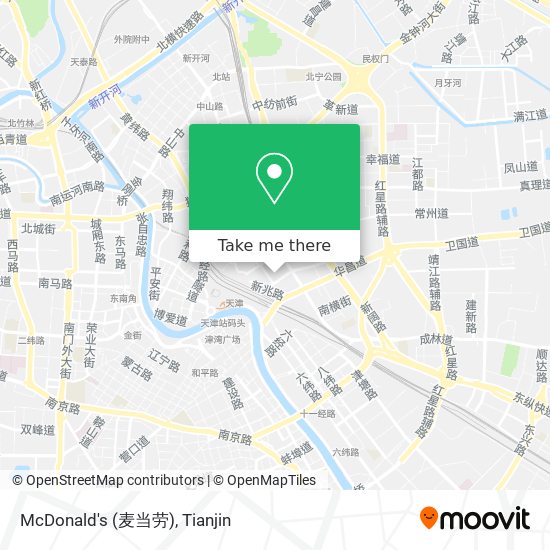McDonald's (麦当劳) map