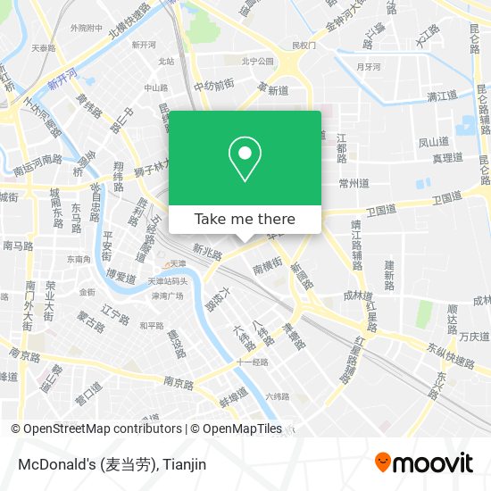 McDonald's (麦当劳) map