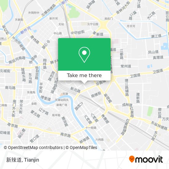 新辣道 map