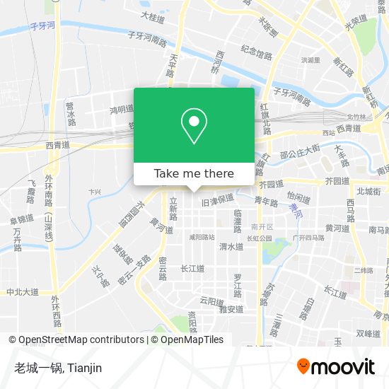老城一锅 map