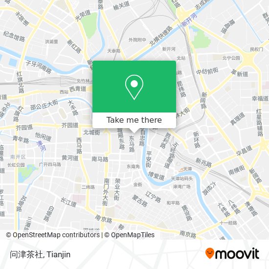 问津茶社 map