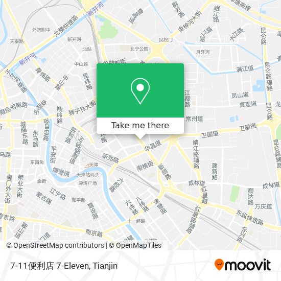 7-11便利店 7-Eleven map