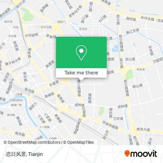 恋日风景 map