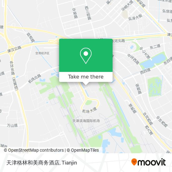 天津格林和美商务酒店 map