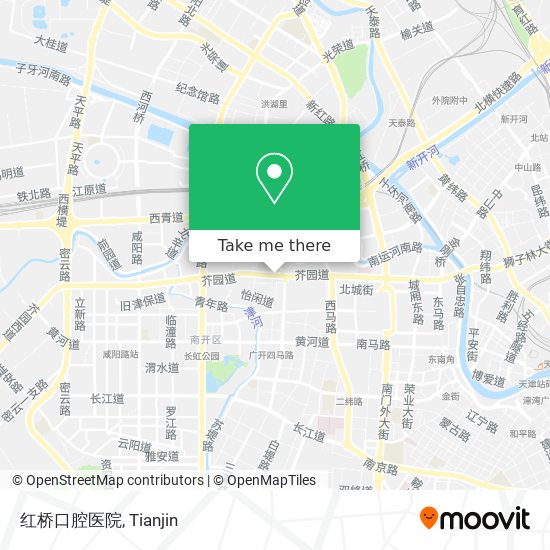 红桥口腔医院 map