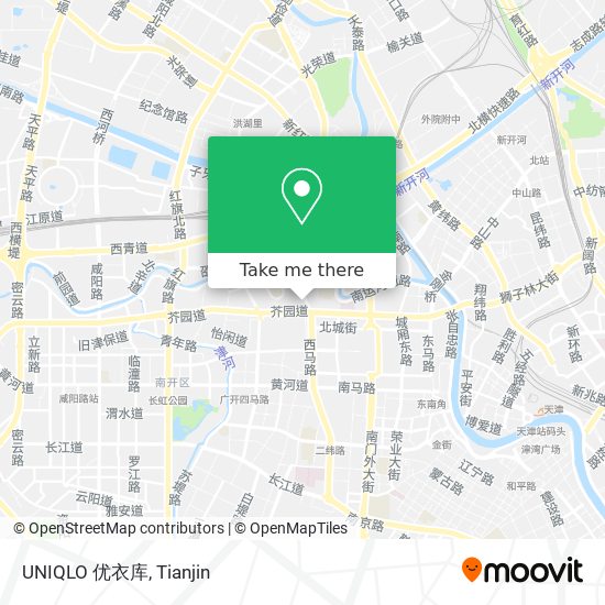 UNIQLO 优衣库 map