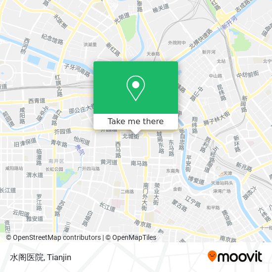 水阁医院 map