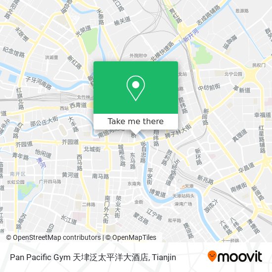 Pan Pacific Gym 天垏泛太平洋大酒店 map