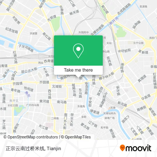 正宗云南过桥米线 map
