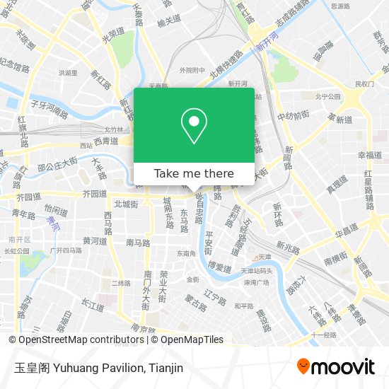 玉皇阁 Yuhuang Pavilion map