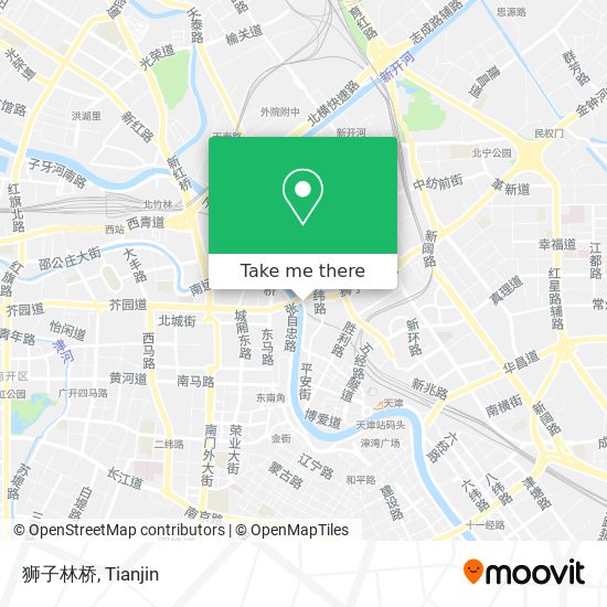 狮子林桥 map