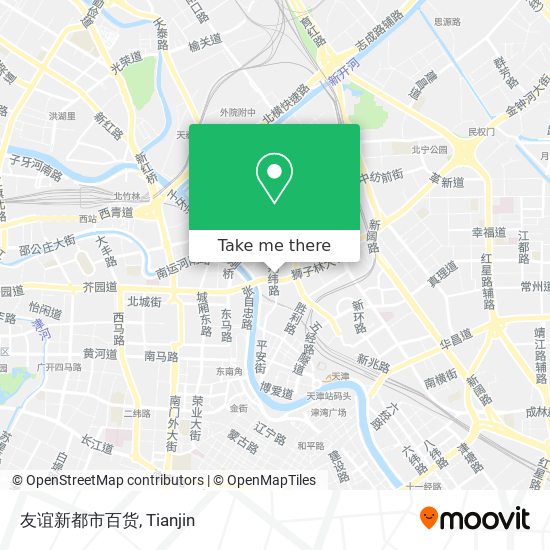 友谊新都市百货 map