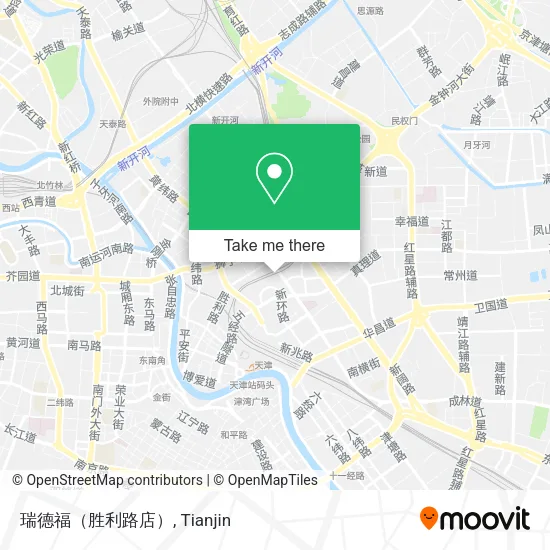 瑞德福（胜利路店） map