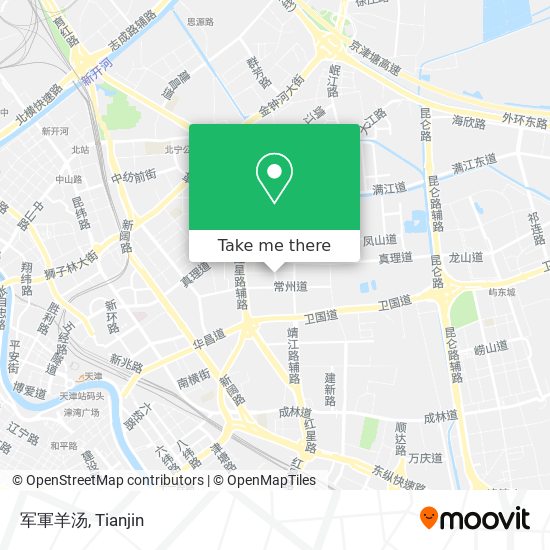 军軍羊汤 map