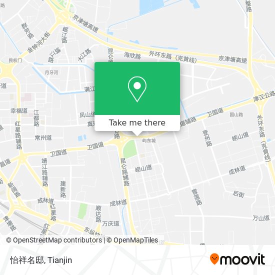 怡祥名邸 map