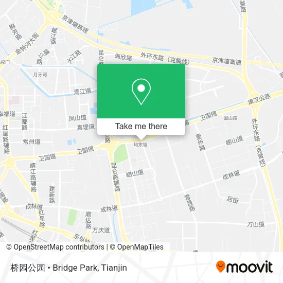 桥园公园 • Bridge Park map